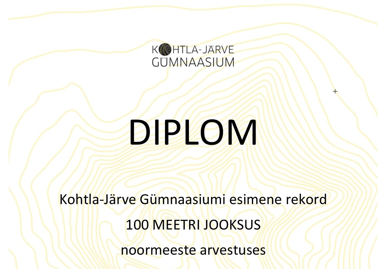 Read more about the article Kohtla-Järve Gümnaasiumi esimesed rekordid