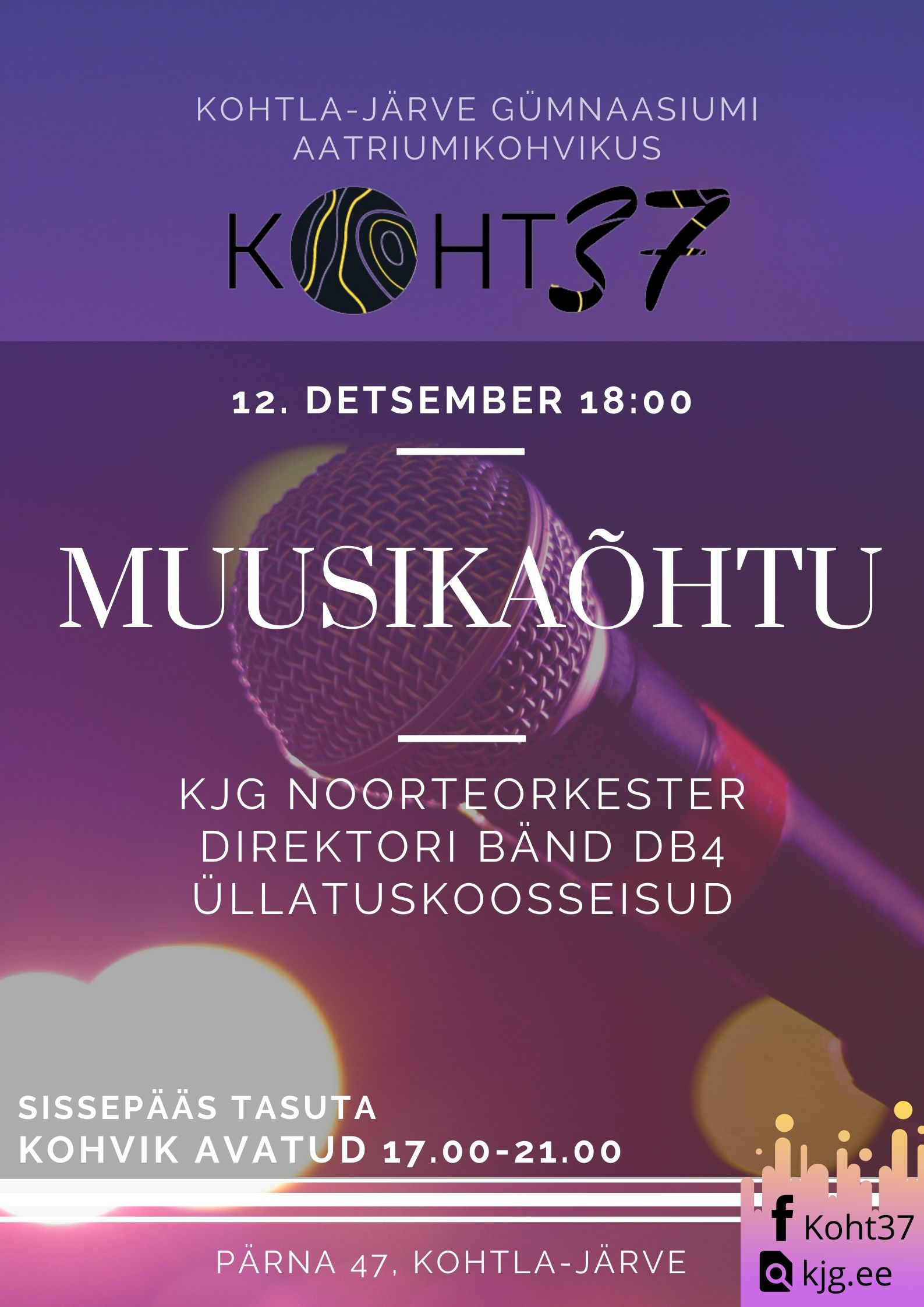 You are currently viewing KOHT37: Muusikaõhtu