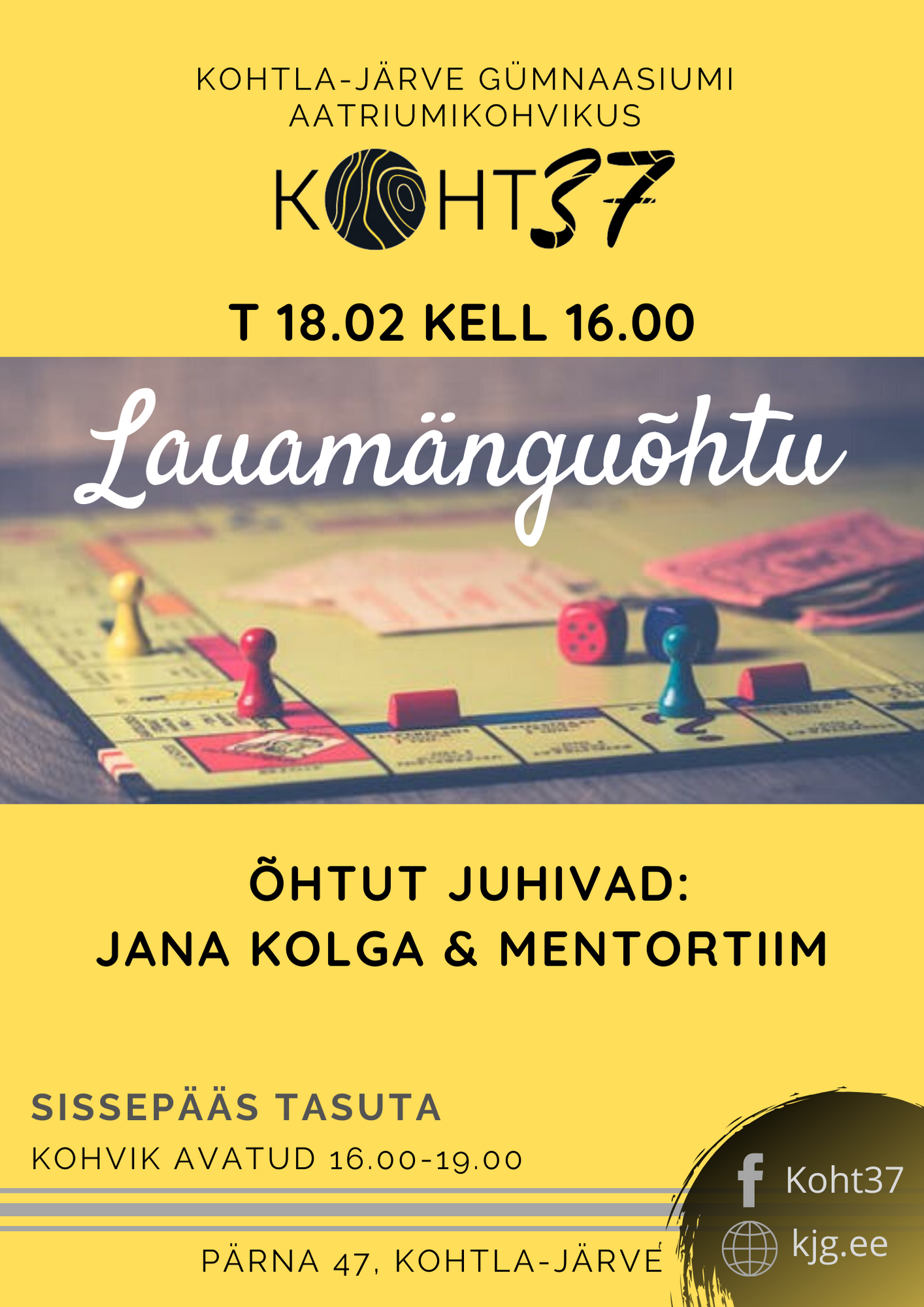You are currently viewing KOHT37: Lauamänguõhtu
