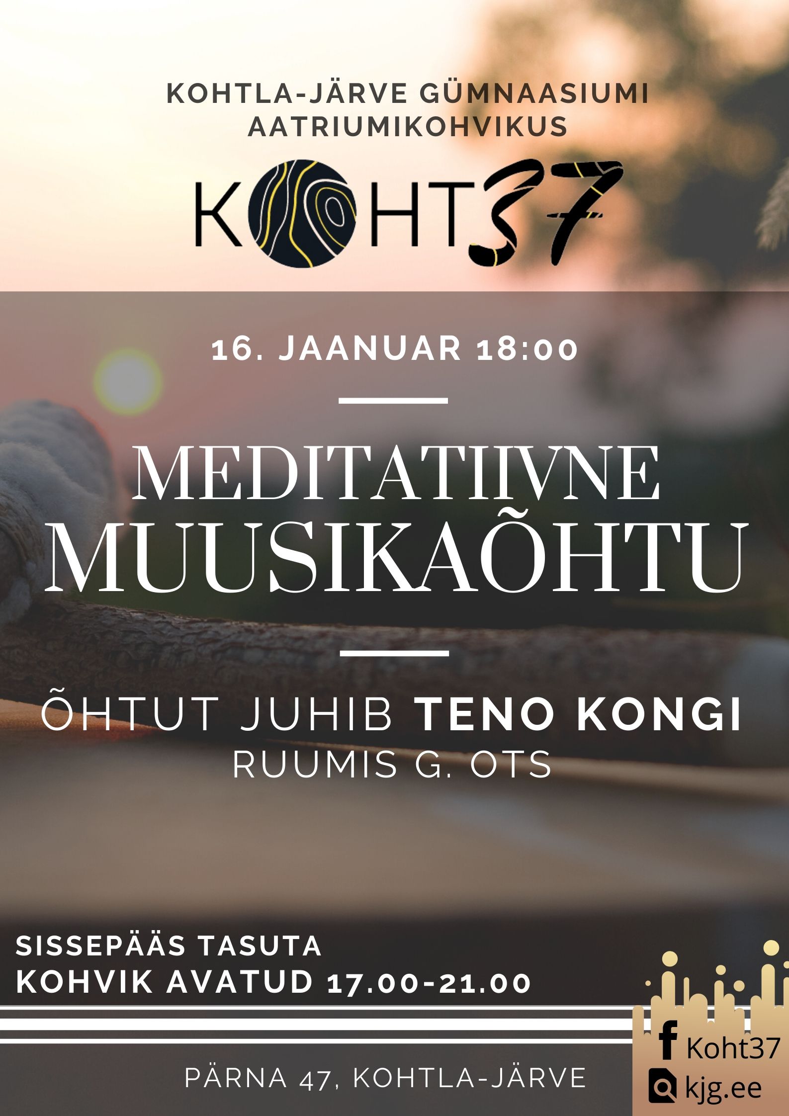 You are currently viewing KOHT37: Meditatiivne muusikaõhtu