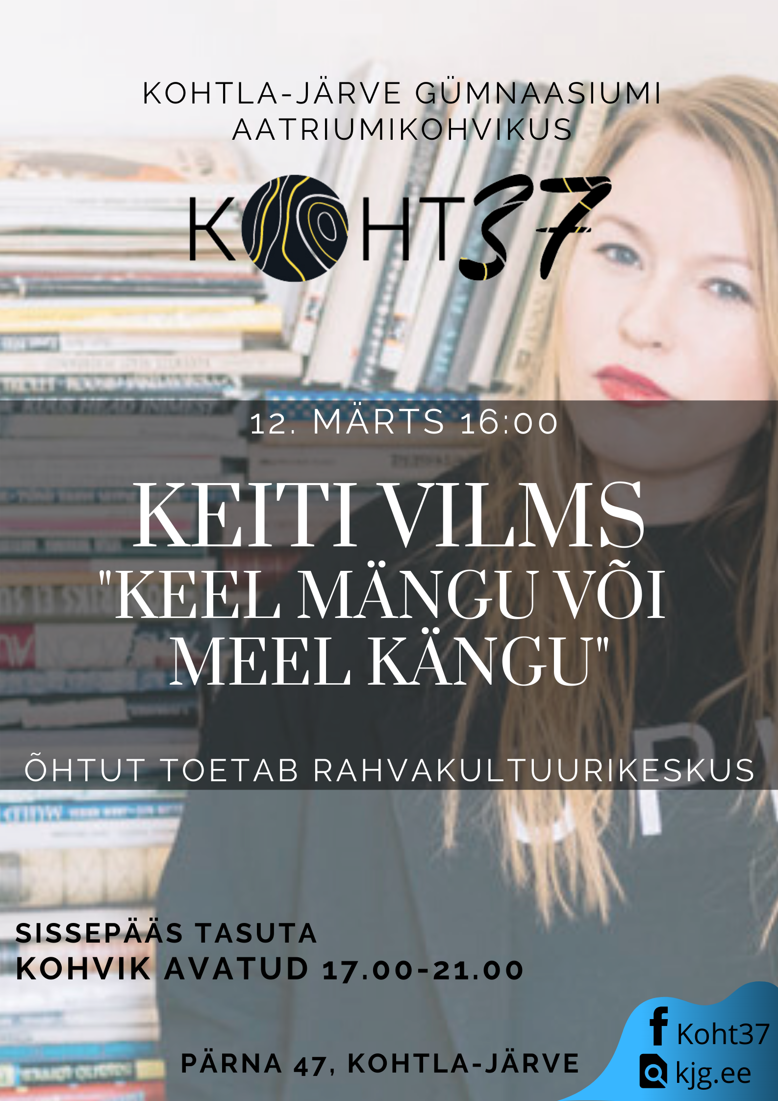 You are currently viewing KOHT37: Keiti Vilms “Keel mängu või meel kängu”