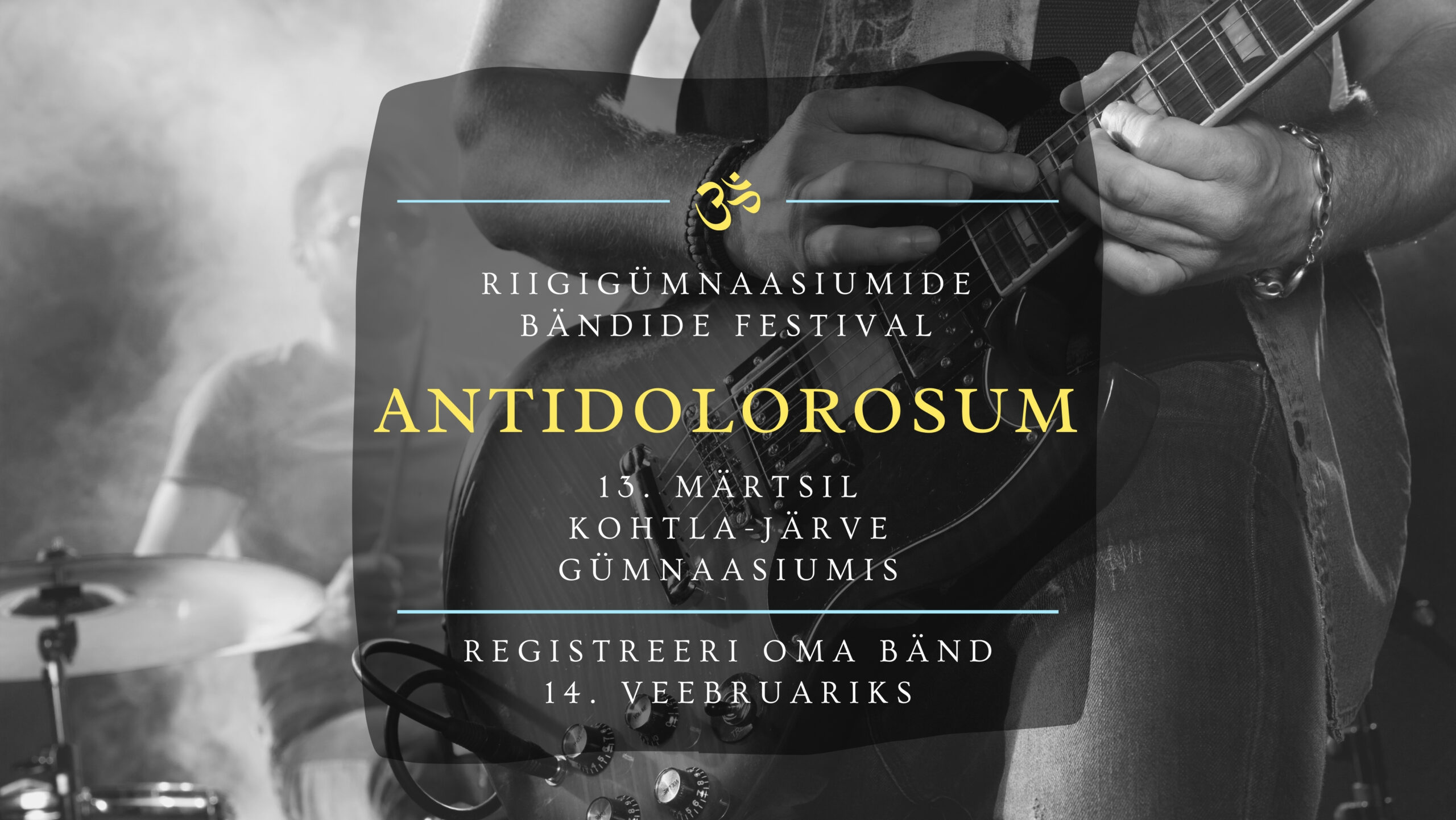 Read more about the article Riigigümnaasiumide bändide festival “Antidolorosum”