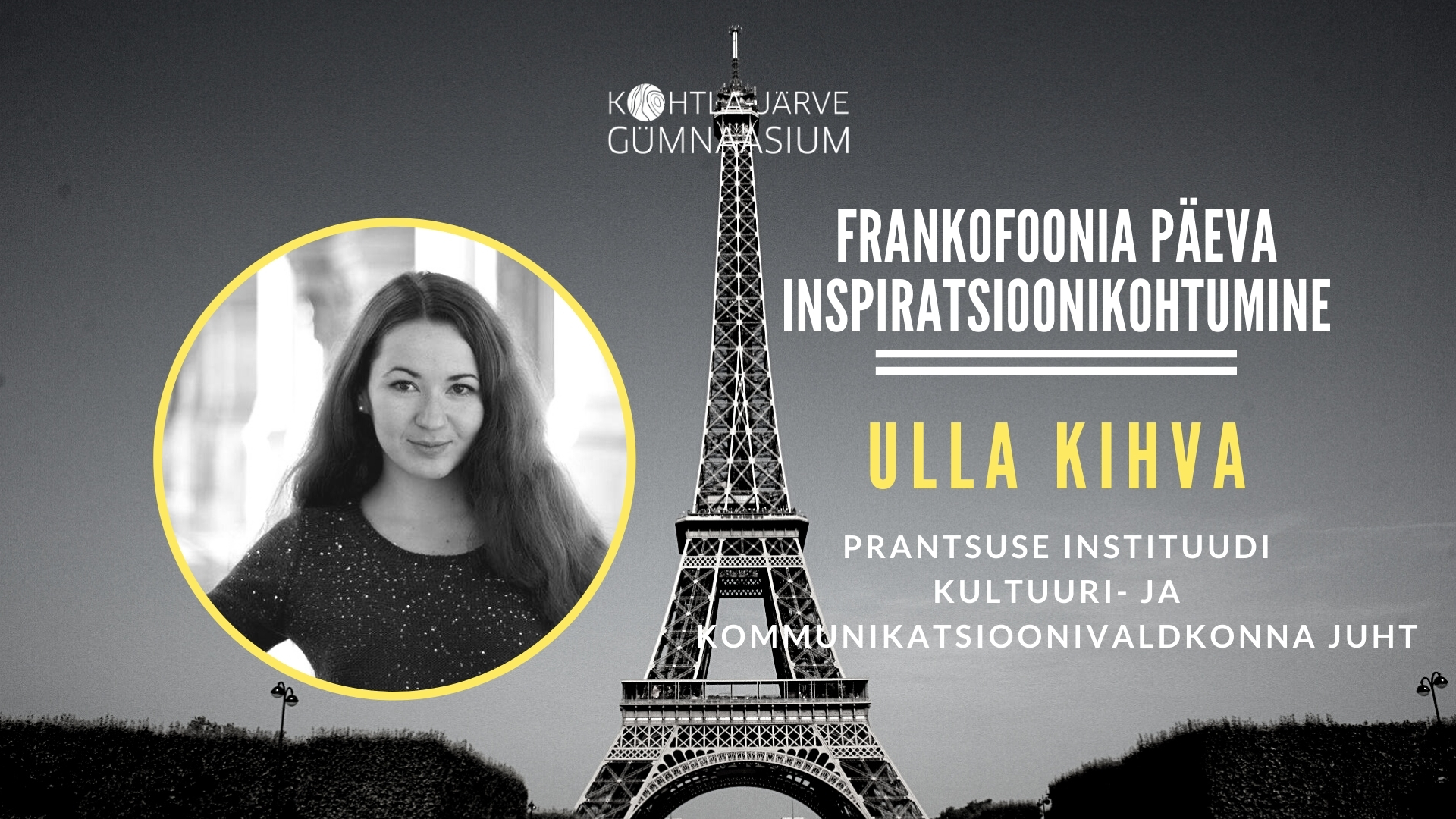 Read more about the article Tähistasime Frankofoonia päeva Prantsuse Instituudi kultuuri- ja kommunikatsioonivaldkonna juhi Ulla Kihvaga!