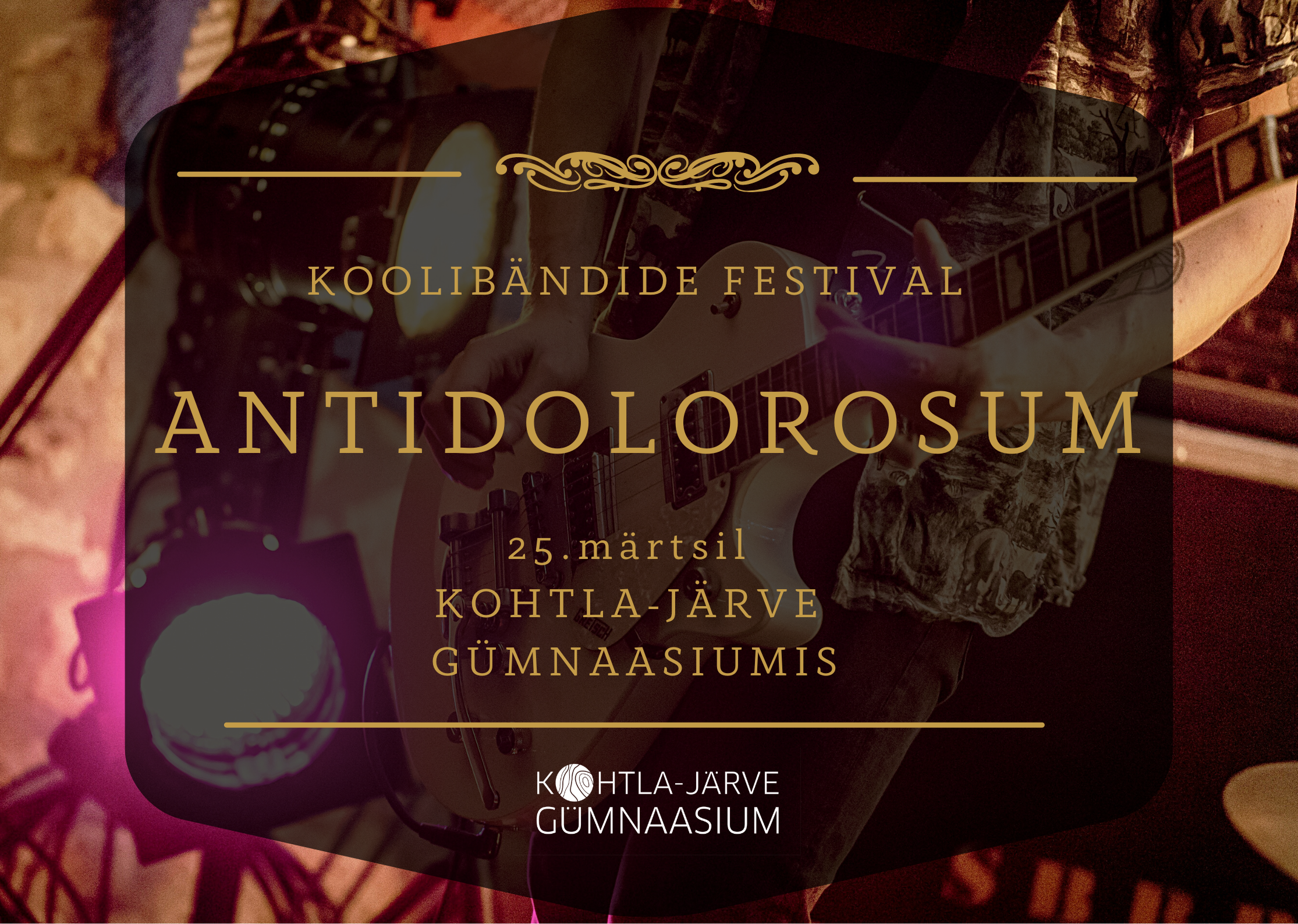 Read more about the article Koolibändide festival “Antidolorosum”
