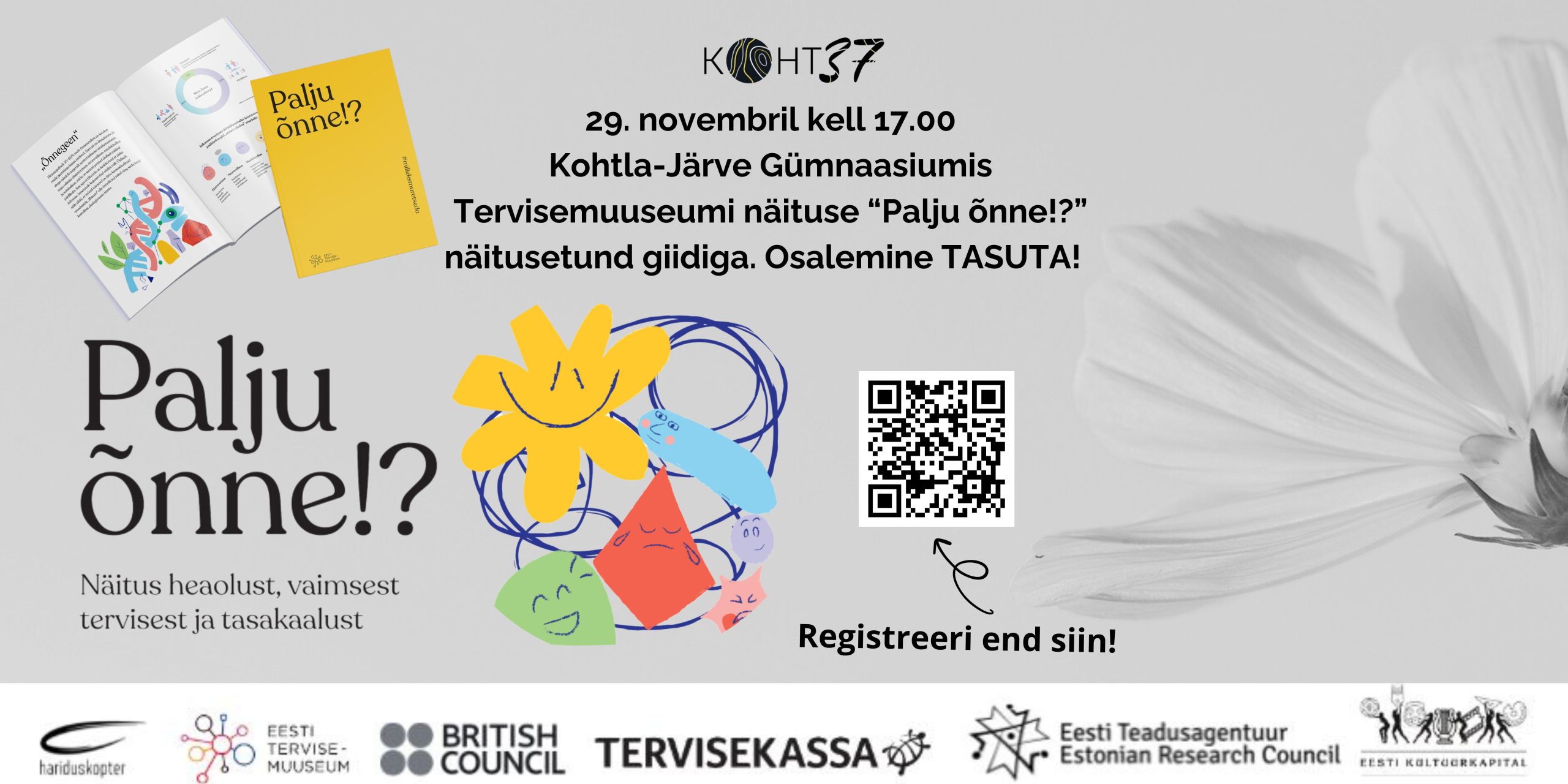 Read more about the article Kohtla-Järve Gümnaasium kutsub 29.11 tasuta giidiga näitusetundi