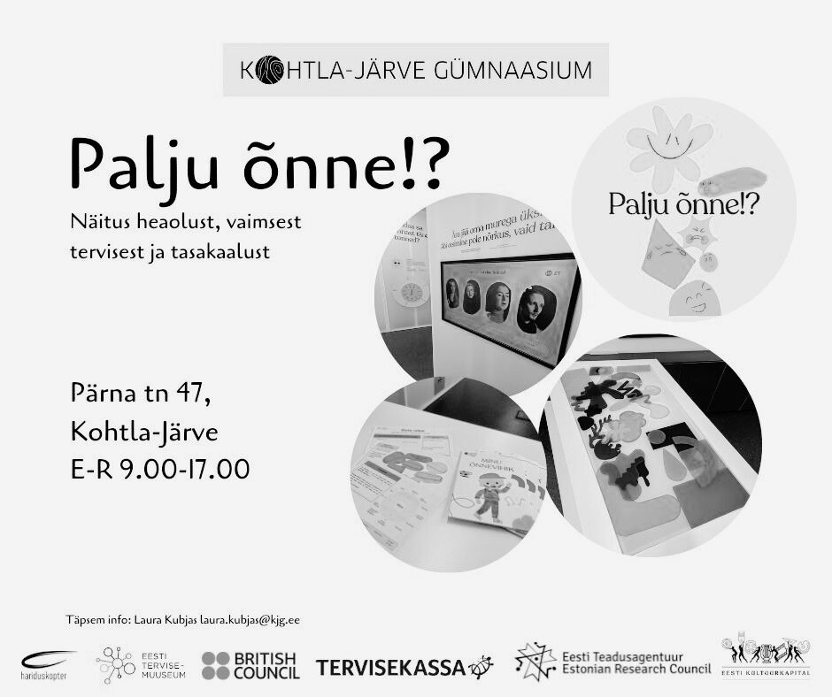 Read more about the article Õnne näitus Kohtla-Järve Gümnaasiumis ootab külastajaid