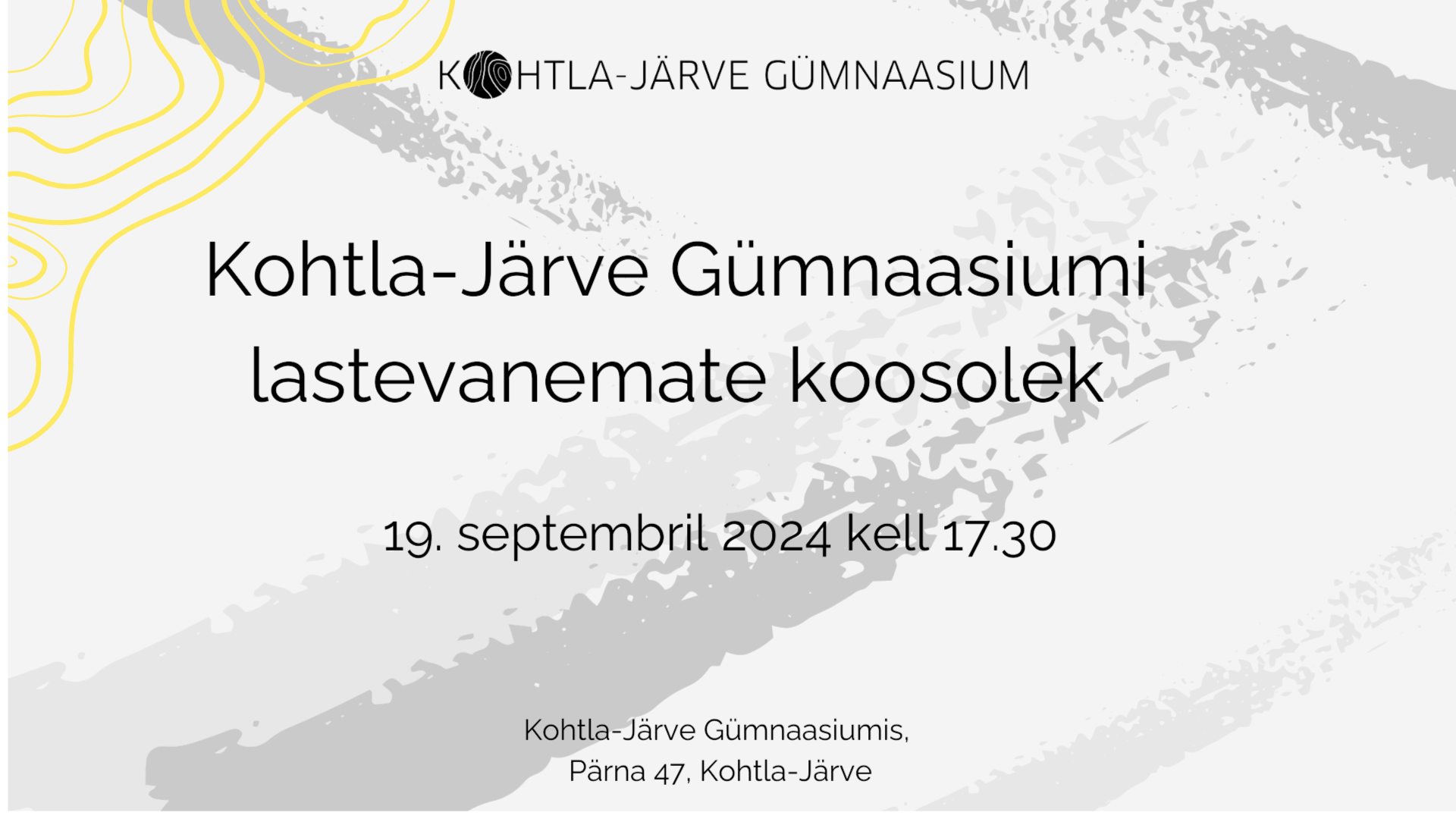 Read more about the article Kutse lastevanemate koosolekule 19.09.2024 kell 17.30