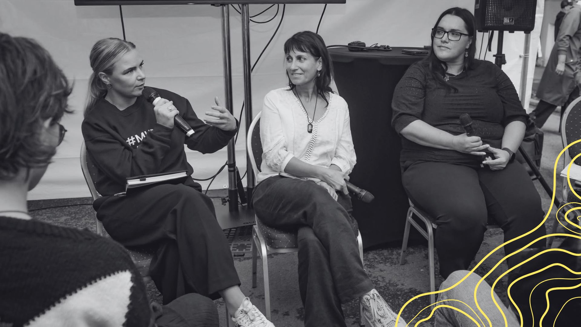 Read more about the article Eesti keele ja kirjanduse õpetaja Tiina Brock Tallinna IX Kirjandustänava festivalil